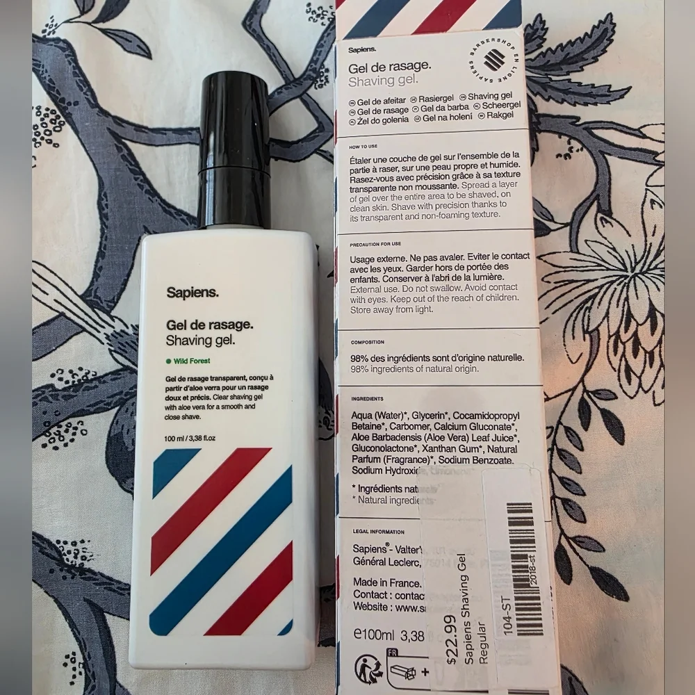 Sapiens. Shaving Gel - Wild Forest